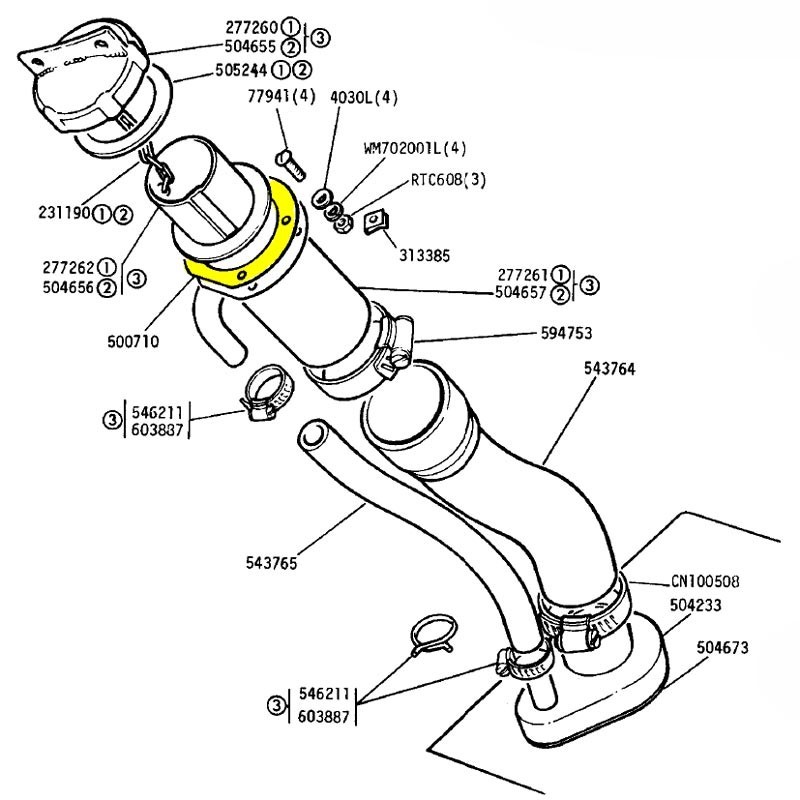Gasket Fuel Filler Cap