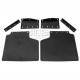 Mudflap kit - pair - front