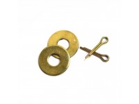 Brass washer kit - seat back