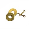 Brass washer kit - seat back