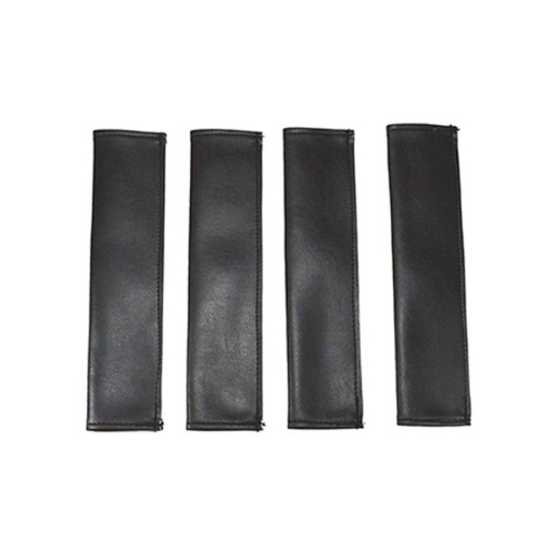 Chain sleeves set of 4 - black