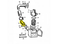 Water inlet to thermostat - used