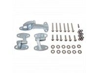 Metric tailgate hinge kit - stainless steel