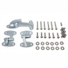 Metric tailgate hinge kit - stainless steel