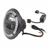 Pair 7" LED LYNX headlights - Halo