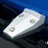 Bonnet hinges silver CNC aluminium