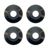Set of 4 bottom bush rear - polybush