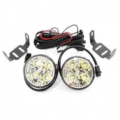IP67 led lights 70mm round - front bumper TF056