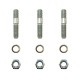 Studs & nuts set manifold - exhaust pipe 2.25D 3 holes
