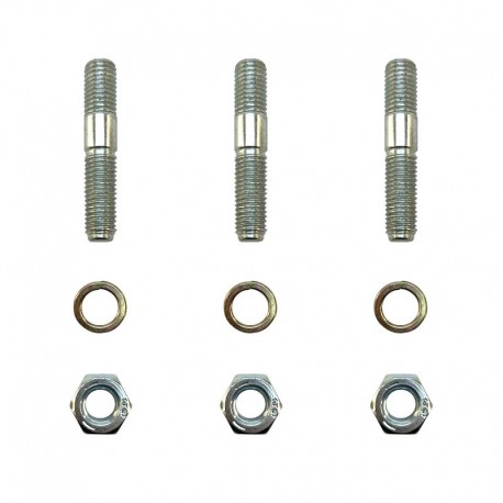 Studs & nuts set manifold - exhaust pipe 2.25D 3 holes