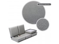 Standard front seat set - grey elephant