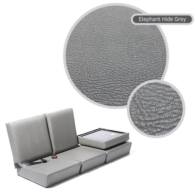 Standard front seat set - grey elephant