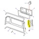 Filler weatherstrip rear quarter 4mm glass