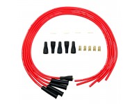 Kit fils de bougie Matière:Silicone 4 cyl. - rouge