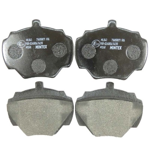 Kit plaquettes de frein arrière