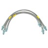 Brake hoses +40mm - Def90 1984-1998