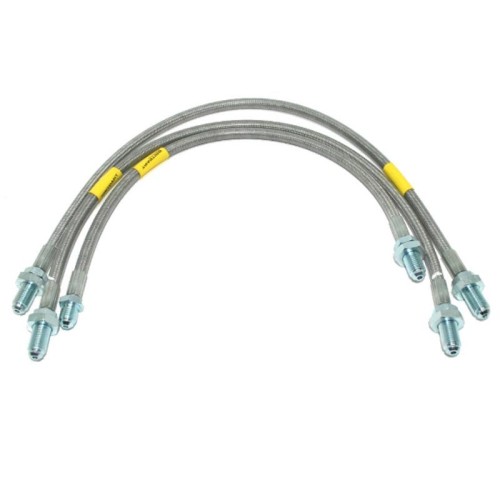 Brake hoses +40mm - Def90 1984-1998
