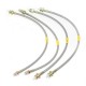 Tuyaux de frein +40mm - Def90&110 2004-2016