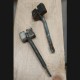 Pair of 3 Series front door retainers - used
