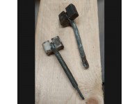 Pair of 3 Series front door retainers - used