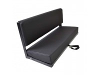 2 men bench seats black pow. coated frame - 1954 on