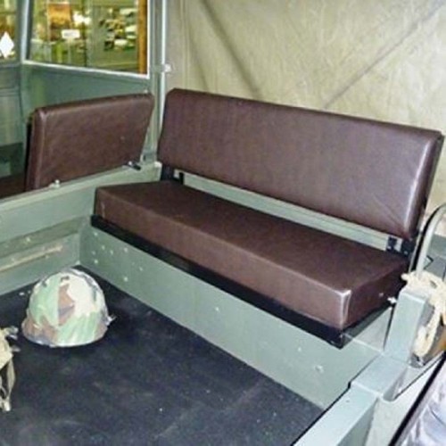 Seat base 2 man galvanised frame