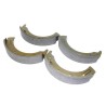Brake shoe set front 11"