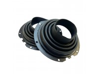 Swivel housing protection rubbers