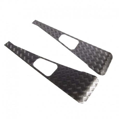 Protections dessus d'aile 3mm - noir - Defender