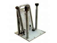 Plaque de fixation pour porte de secours arrière Def.