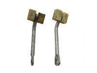 Pair of 3 Series front door retainers - used