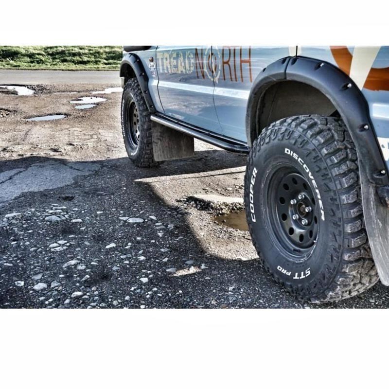 Black modular steel wheel 16x8" – Disco2 & P38