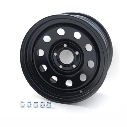 Black modular steel wheel 16x8" – Disco2 & P38
