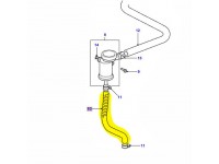 Rocker cover breather oil drain hose - 300TDi