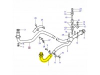 Exhaust front pipe LH V8 - up to 1984