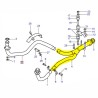 Exhaust front pipe Y V8 3.5L