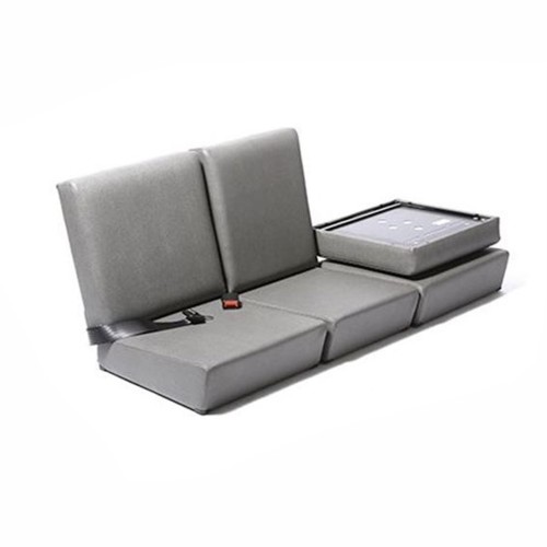 Standard front seat set - grey elephant