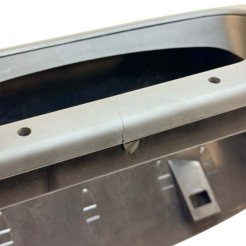 Cache compteur noir Discovery 2 - Occasion