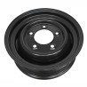 Tubeless black steel rim 16x5.5"