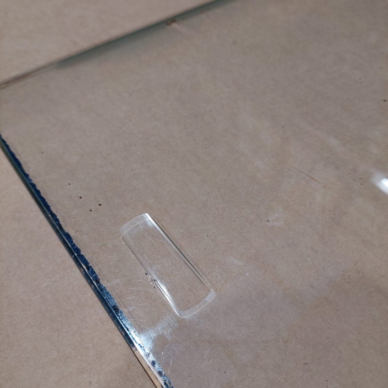 Sliding glass - used