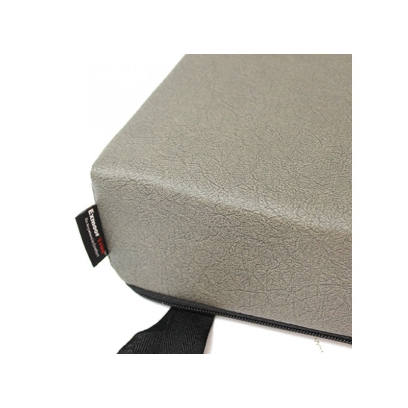 Assise de banquette 2 personnes - gris éléphant