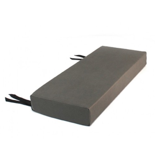 2 men bench seat cushion - elephant grey