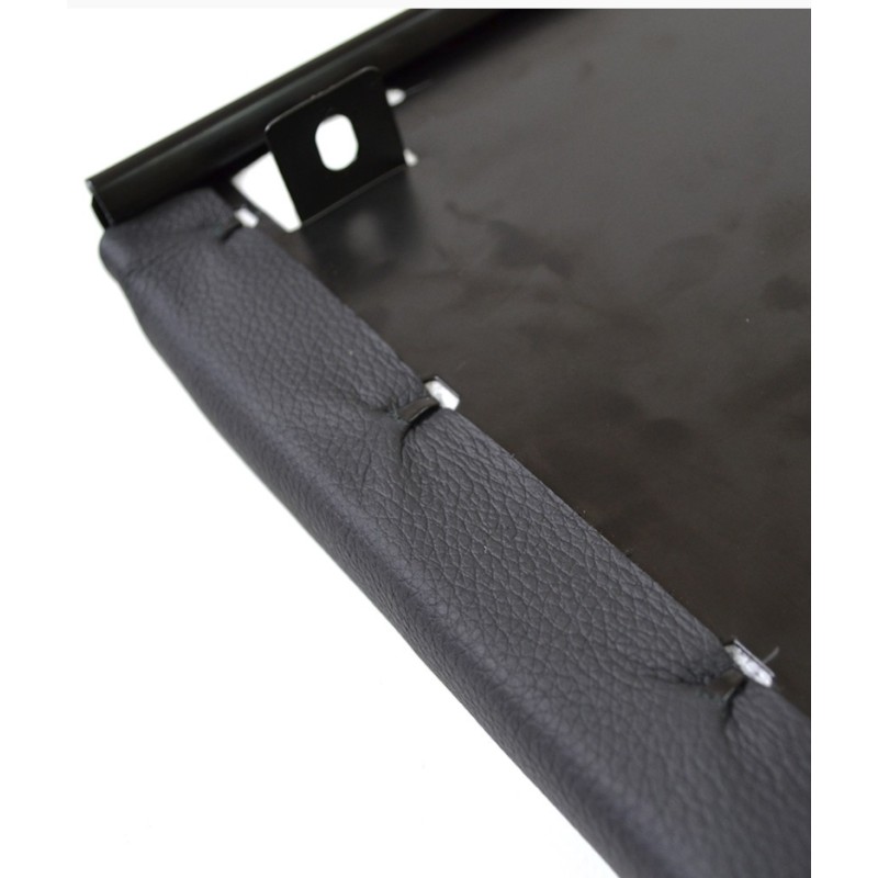 2 person bench seat backrest - black