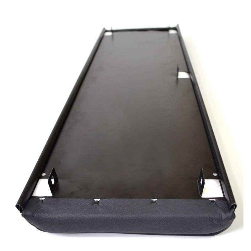 2 person bench seat backrest - black