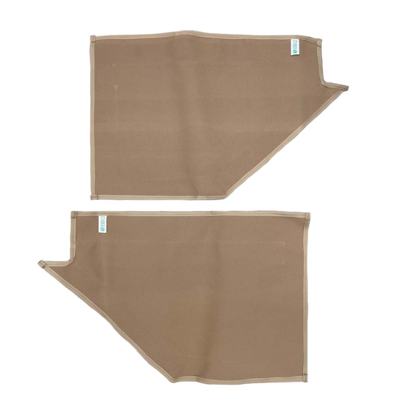 Set of 4 canvas door card - Serie 2/3 1098 SW