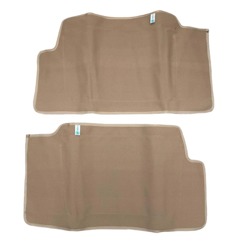 Set of 4 canvas door card - Serie 2/3 1098 SW