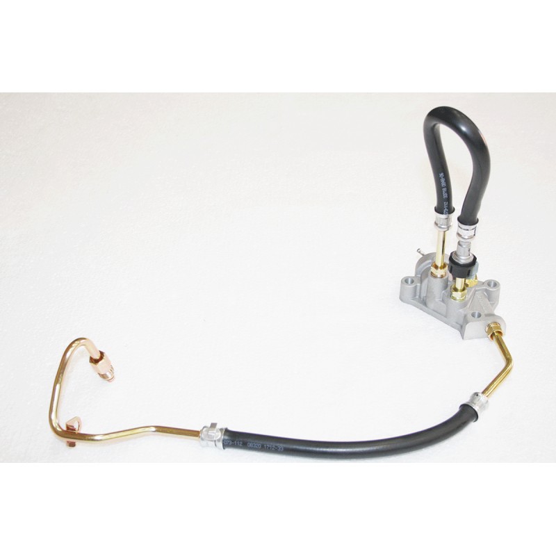 TD5 diesel pressure regulator - from 2002 onwards - with hoses