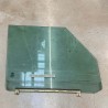 Green front right door window Disco 2 - Used
