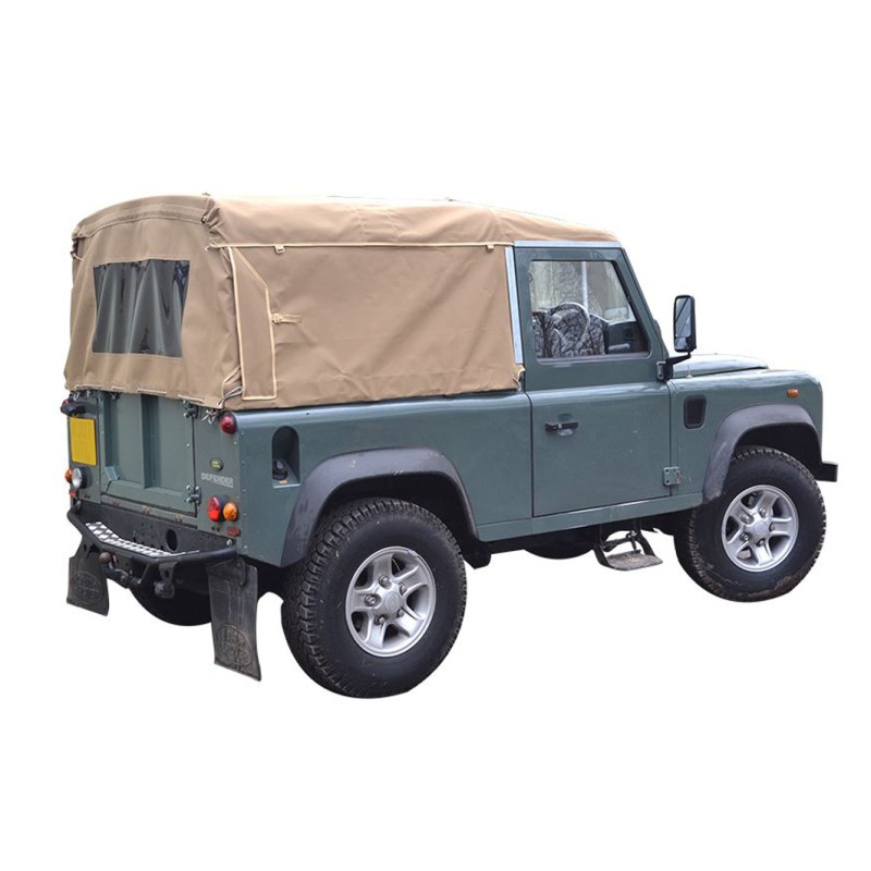 Full canvas hood - sand - Def90 1999-2016