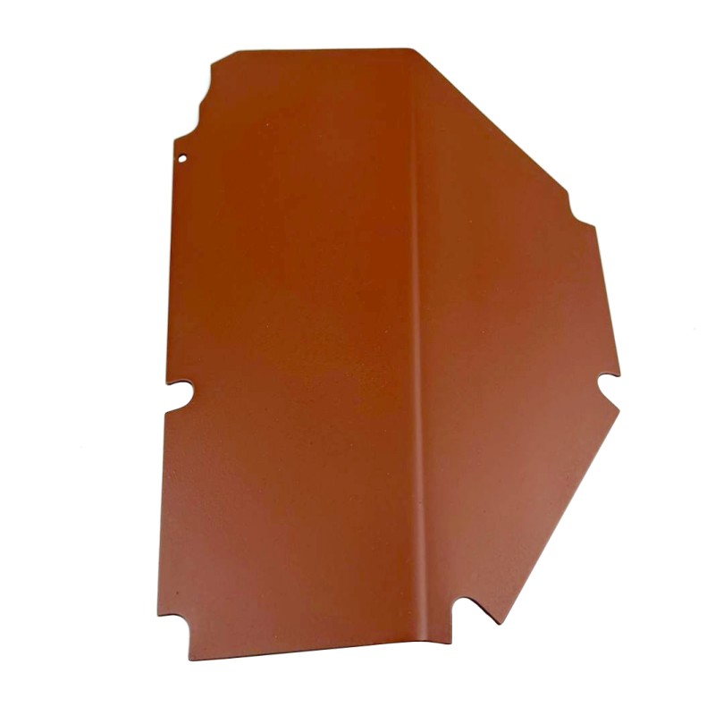 Front left wing cover plate for wing valance Series 1 80" LHD